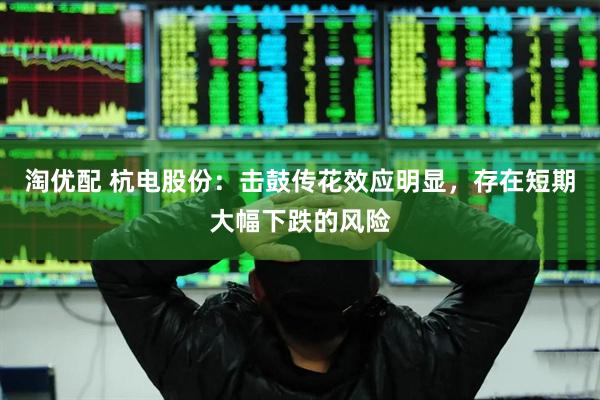 淘优配 杭电股份：击鼓传花效应明显，存在短期大幅下跌的风险