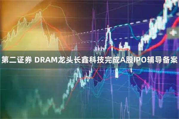 第二证券 DRAM龙头长鑫科技完成A股IPO辅导备案